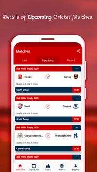 Live Cricket Scores screenshot 2