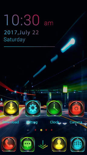 City Light GO Launcher Theme screenshot 2