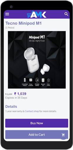 AMK Electronics - Online Shopping App for Gadgets screenshot 6