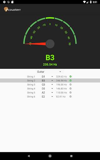 Acousterr Guitar Tuner screenshot 9
