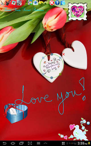 Love Stickers! for Doodle Text 2 تصوير الشاشة