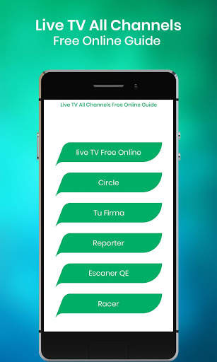 Live TV All Channels Free Online Guide 2 تصوير الشاشة