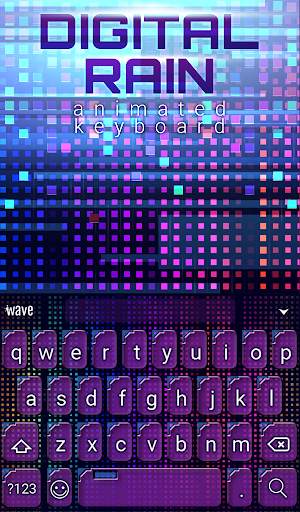Digital Rain Animated Keyboard screenshot 2
