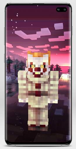 Pennywise Skin for Minecraft screenshot 6