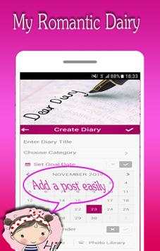 my romantic diary screenshot 2