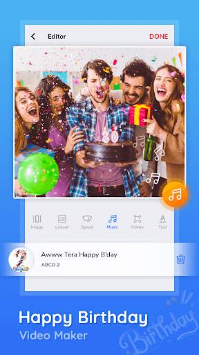 Birthday Video Maker with Song and Name screenshot 3