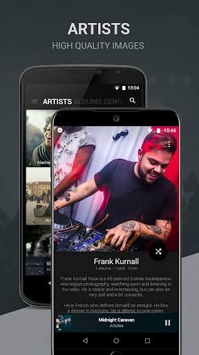 BlackPlayer Music Player screenshot 8