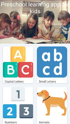 Preschool learning app for kids screenshot 1