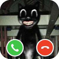 Video Call from Cartoon Cat