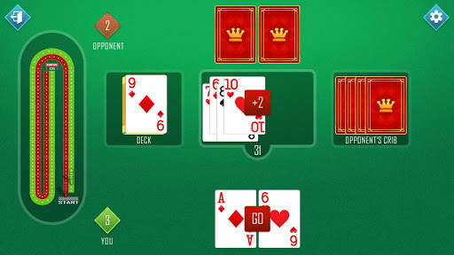 Cribbage classic card game screenshot 2