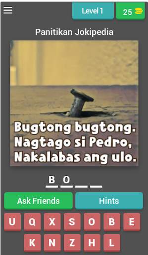 Pinoy Jokipedia: Tagalog Jokes and Funny Questions screenshot 1