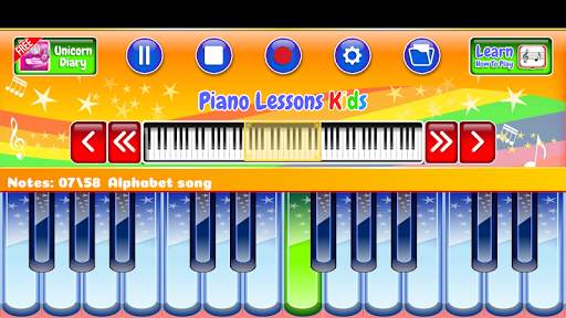 Piano Lessons Kids screenshot 5