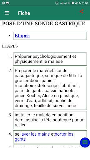 Soins infirmiers screenshot 2