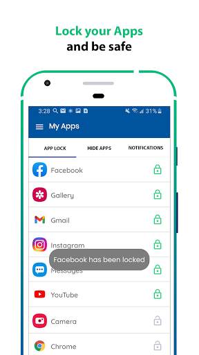 Shield - App Lock & Privacy Home Screen screenshot 1
