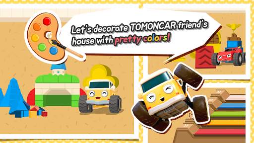TOMONCAR Coloring Game screenshot 1