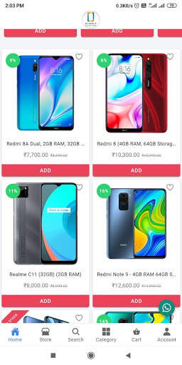 BK Mobile Online Store screenshot 2
