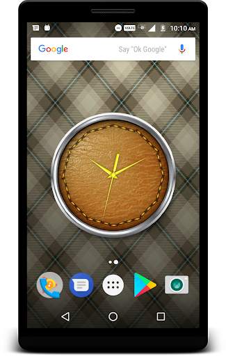 Leather Clock Live Wallpaper screenshot 4