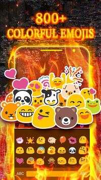 Burning Animated Keyboard screenshot 2