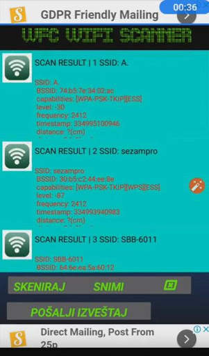 WFC WiFi SKENER (serbian edition) screenshot 5
