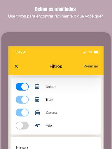 CheckMyBus: Busca e compara passagens de ônibus screenshot 10