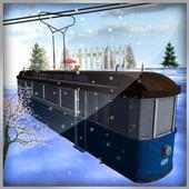 Mountain Sky Tram Simulator : transport game logo