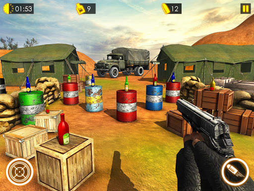 Gun Bottle Shooting Expert 3D screenshot 10