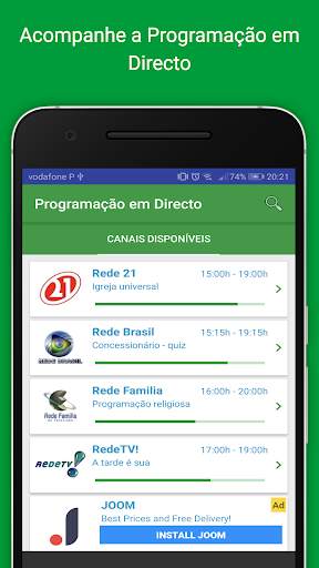 Tv Brasil -  tv no Celular Online screenshot 1