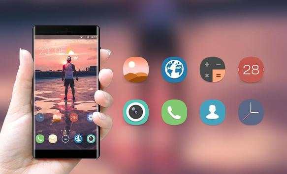 Theme for Htc u11 life  Future-oriented screenshot 4