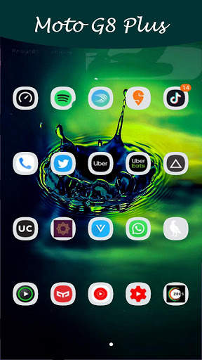 Theme for Moto G8 plus /Launcher moto g8 plus screenshot 2