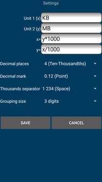Convert KB to MB | Megabyte to kilobyte conversion screenshot 4