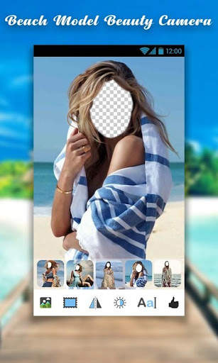 Beach Model Beauty Camera screenshot 5