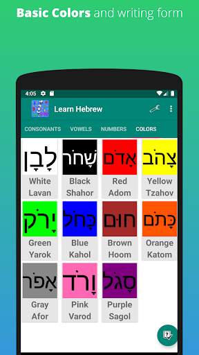 Learn Hebrew Alphabet screenshot 4