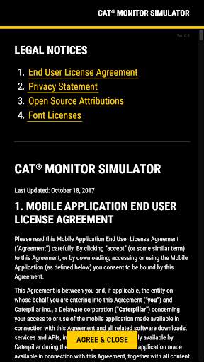 Cat® Monitor Simulator screenshot 1