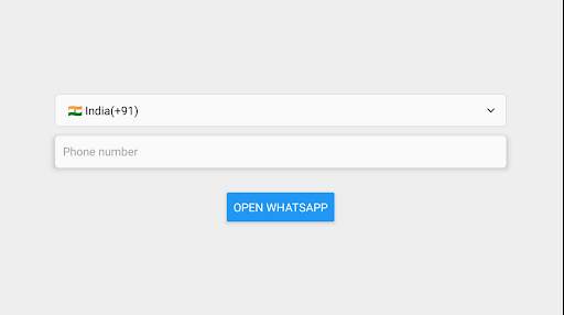 Wapify | Whatsapp directly to phone number screenshot 3