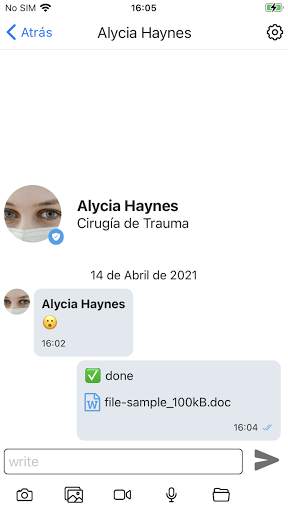 doctorsgate - Secure Messenger screenshot 4