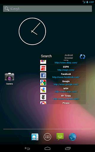 Bookmarks in a list Widget 7 تصوير الشاشة