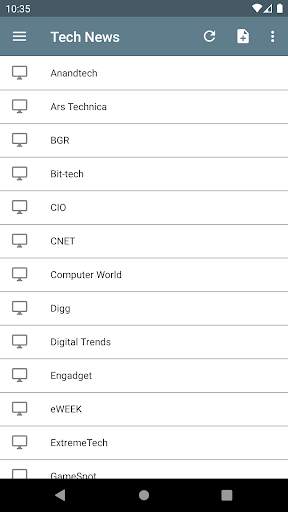 Tech News screenshot 1