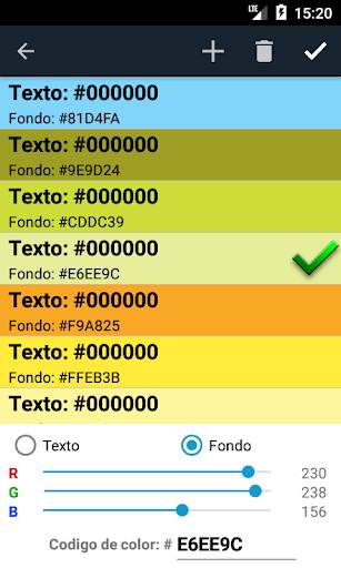 Cuaderno jerárquicos de notas screenshot 6