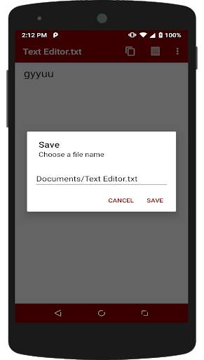 Text Editor скриншот 3