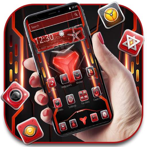 Cool Tech Red Business Theme 1.1.2