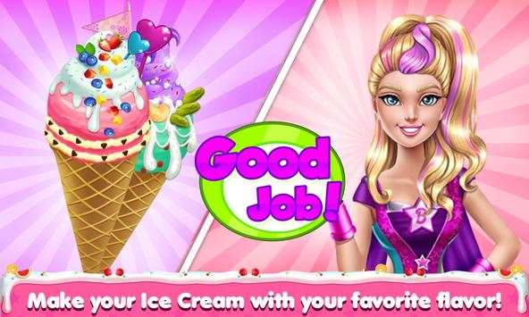 Princess Barbi Ice Cream Maker Game screenshot 4