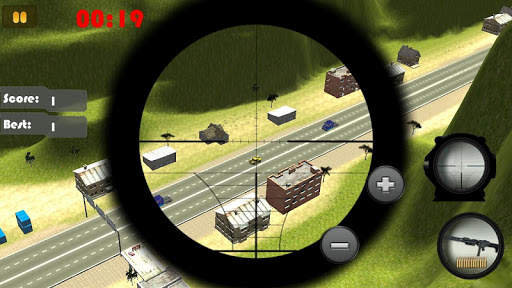 Sniper Road Traffic Shooter 3D screenshot 3