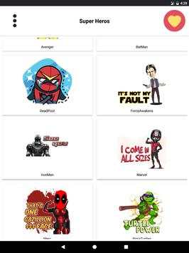 Super Action Heros Stickers screenshot 7