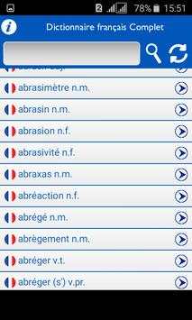 Dictionnaire Français Complet screenshot 3