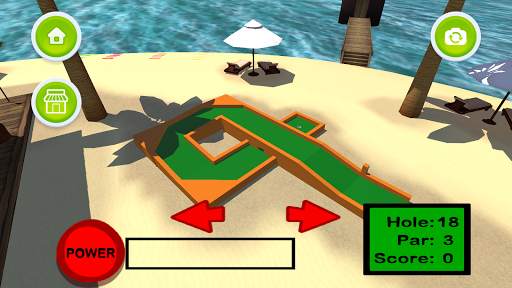 Mini Golf 3D Tropical Resort स्क्रीनशॉट 7