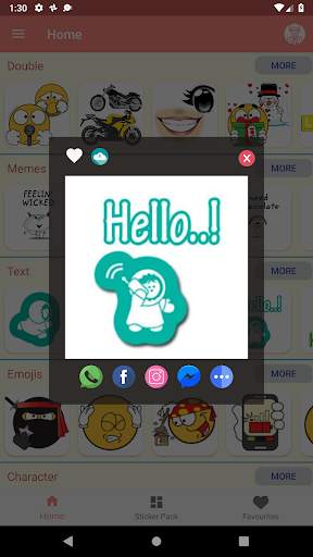 Funny GIF Stickers and emojis screenshot 7