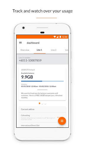 unifi mobile care screenshot 3