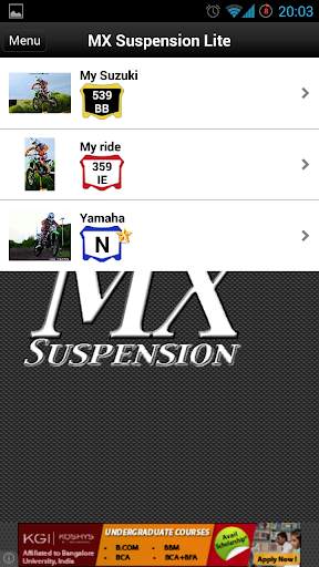 Mx Suspension Lite 1 تصوير الشاشة