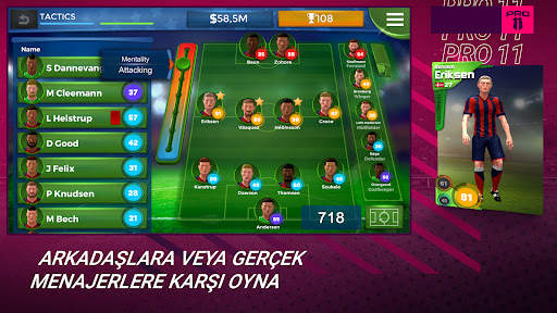 Pro 11 - Futbol Menajeri screenshot 3