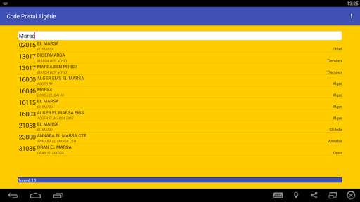 Code Postal Algerie screenshot 3
